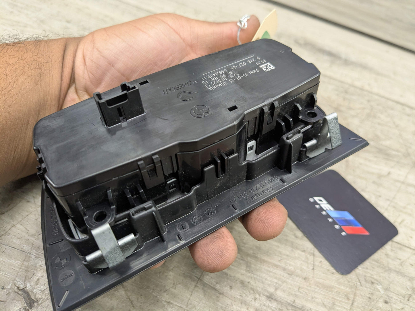 OEM BMW F22 F30 F32 F36 F80 Headlight Switch Control Panel Light Module BLACK