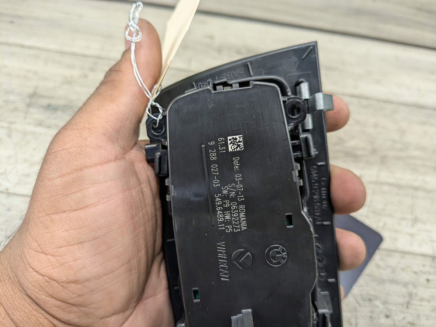 OEM BMW F22 F30 F32 F36 F80 Headlight Switch Control Panel Light Module BLACK