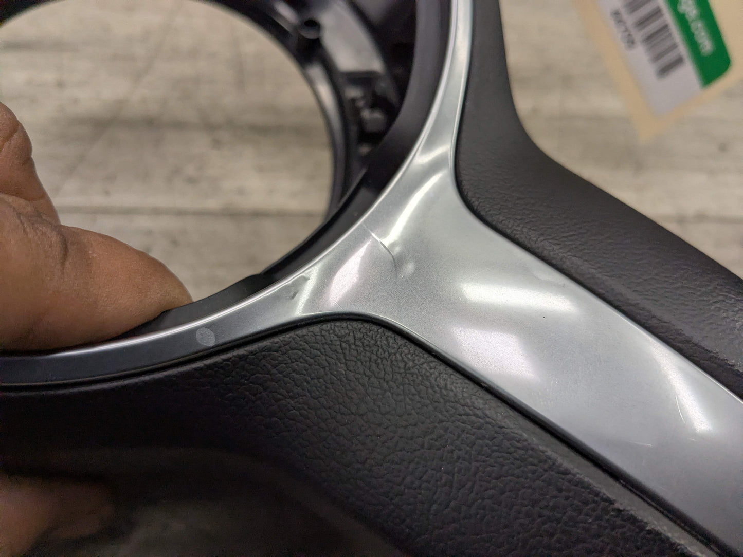 *OEM BMW F10 F22 F23 F30 F32 F33 F36 M-Sport Steering Wheel Trim Bezel Cover