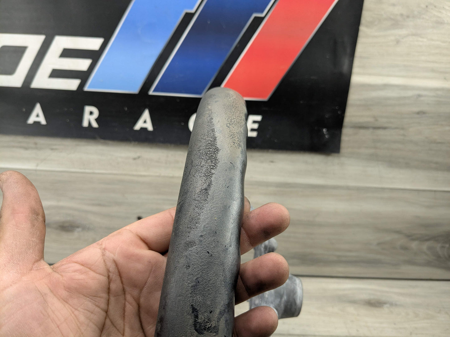 OEM BMW F22 F23 F30 F32 F33 F36 M SPORT Steering Wheel Black Leather MANUAL