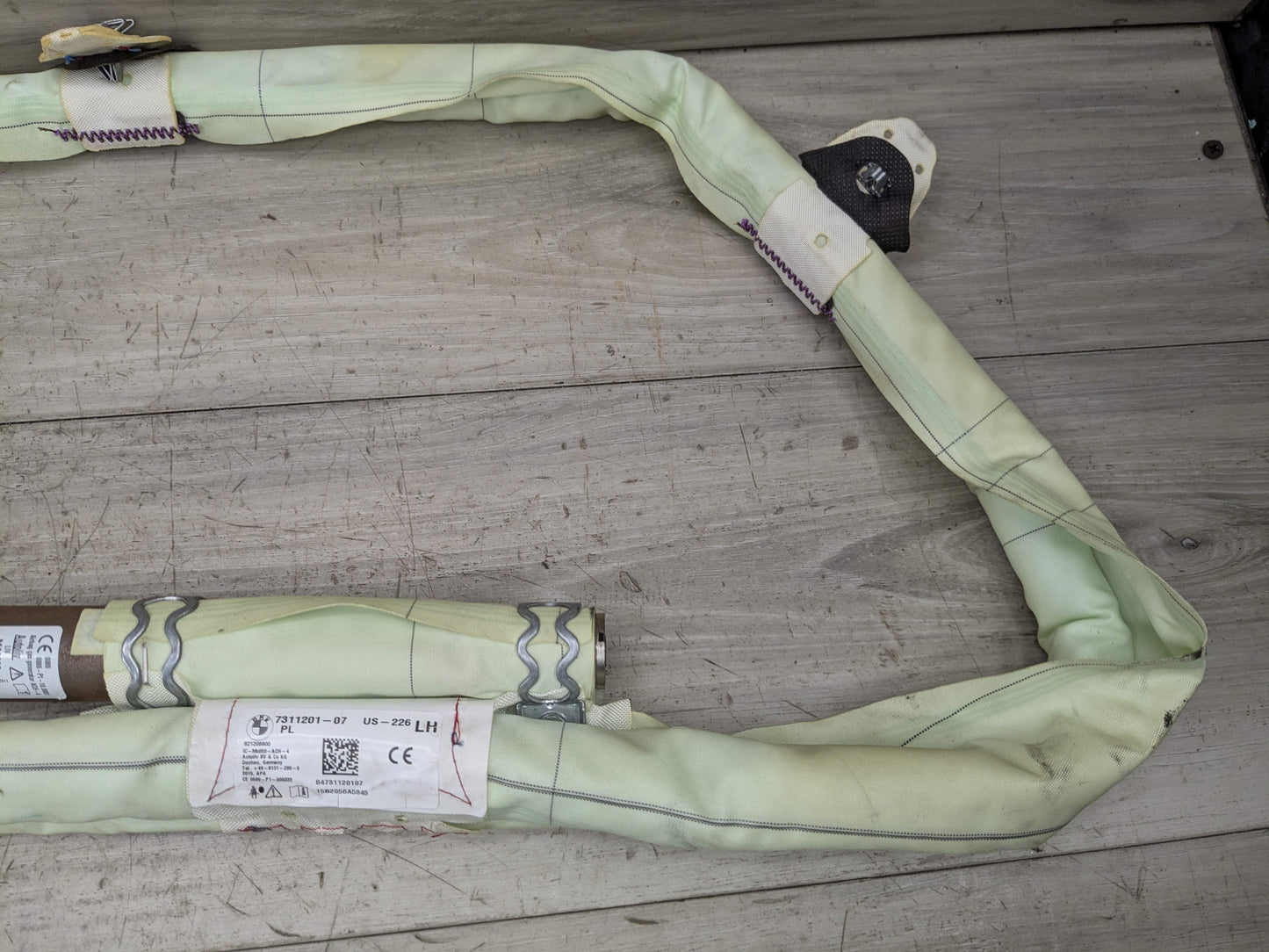 OEM BMW F30 F36 F80 M3 328 335 435 Left Driver Roof Head Curtain Air Bag Airbag