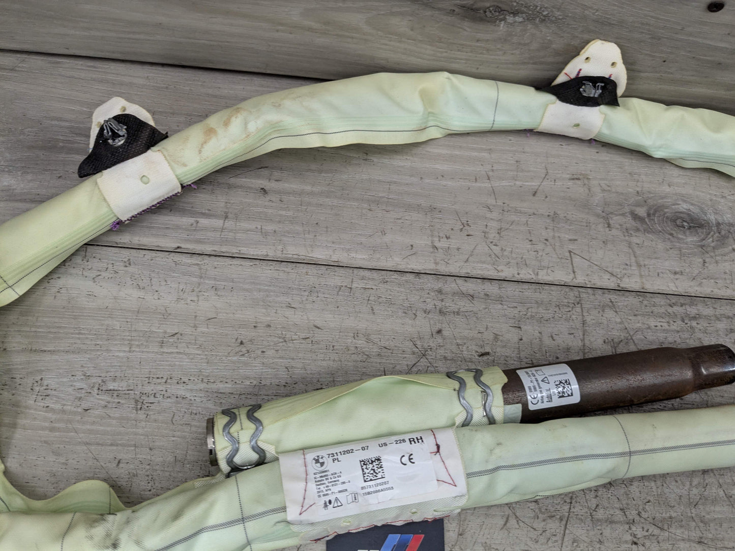 OEM BMW F30 F36 F80 M3 335 435 Right Passenger Roof Head Curtain Air Bag Airbag