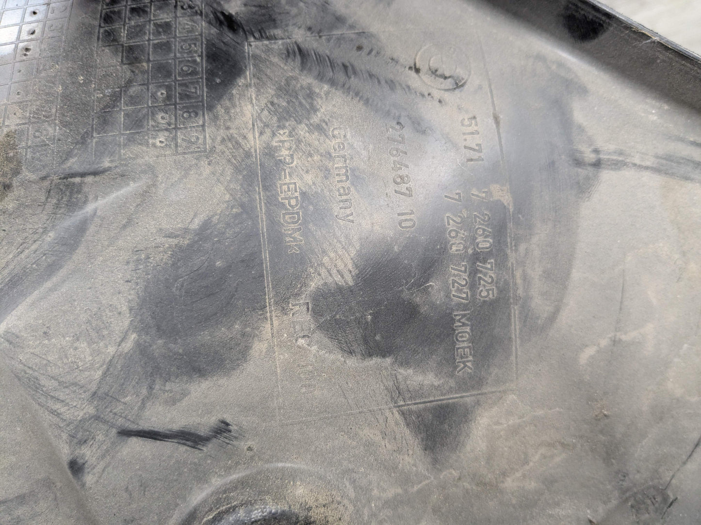 OEM BMW F30 328 330 335 340 Front Left Driver Fender Liner Wheel Splash Shield