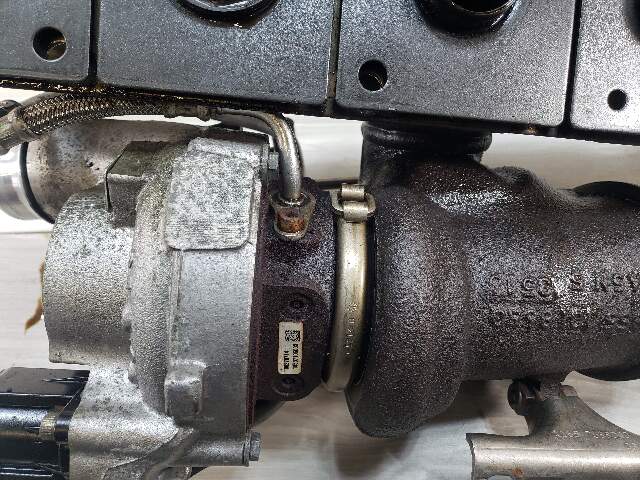 BMW 14-16 F10 535xi Gas Engine Turbo Turbocharger W/ Manifold LCI