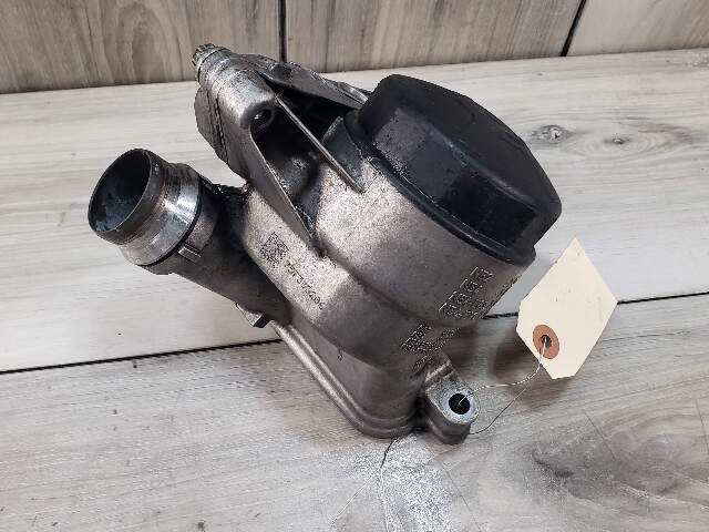 BMW 11-13 F10 535I Engine Oil Filter Housing Cooler Pre LCI