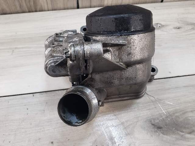 BMW 11-13 F10 535I Engine Oil Filter Housing Cooler Pre LCI