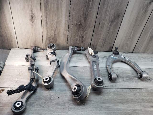 BMW 14-16 F10 535i Front Right Lower Upper Suspension Control Arm SET LCI