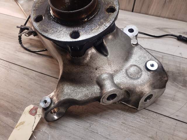 BMW 10-13 F10 528i Front Left Wheel Suspension Leg Hub Carrier Pre LCI