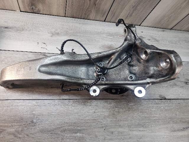 BMW 10-13 F10 528i Front Left Wheel Suspension Leg Hub Carrier Pre LCI