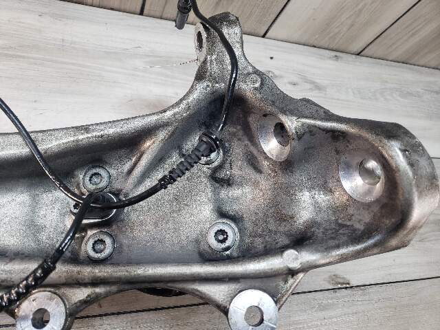 BMW 10-13 F10 528i Front Left Wheel Suspension Leg Hub Carrier Pre LCI