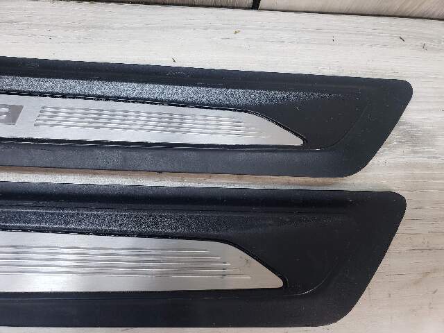 BMW 12-15 F80 M3 Front Rear Door Sill Cover Trims Entrance SET Pre LCI