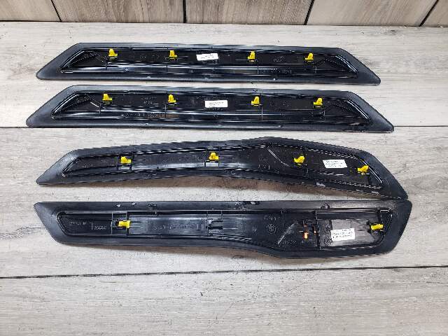 BMW 12-15 F80 M3 Front Rear Door Sill Cover Trims Entrance SET Pre LCI