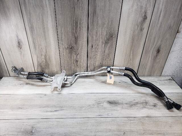 BMW 12-15 F80 M3 M4 Transmission Oil Cooler Inlet Outlet Pipe Hose Pre LCI