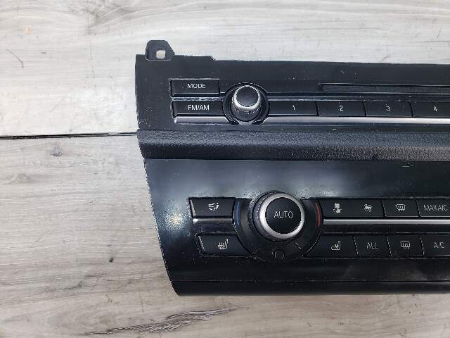 BMW 11-13 F10 M5 AC Heater Control Panel Radio Media Buttons Pre LCI