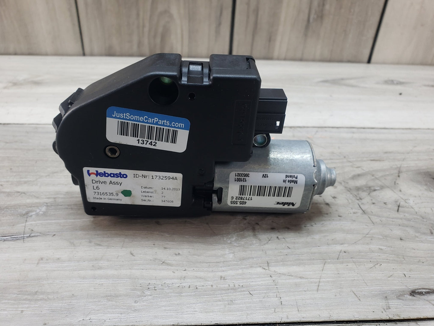 OEM BMW F06 F82 F80 F13 F01 F10 M2 M3 M4 M6 Upper Sunroof Moon Roof Motor Unit