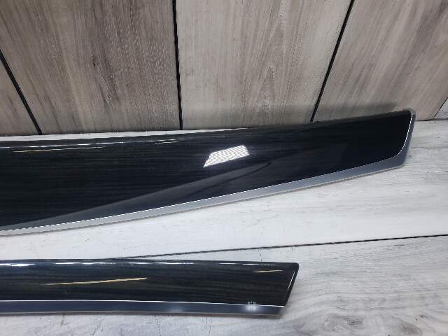BMW 14-16 F10 M5 Dash Door Panel Wood Trim Set Of 6 LCI