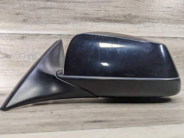 BMW 12-14 F13 650i Left Driver Side Mirror Assembly Blue W/ Camera Pre LCI