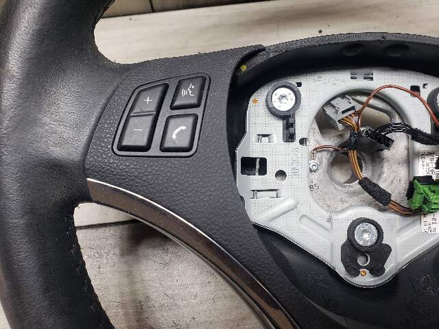 BMW 11-13 E93 335i Sport Leather Steering Wheel Black MT LCI