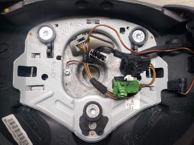 BMW 11-13 E93 335i Sport Leather Steering Wheel Black MT LCI