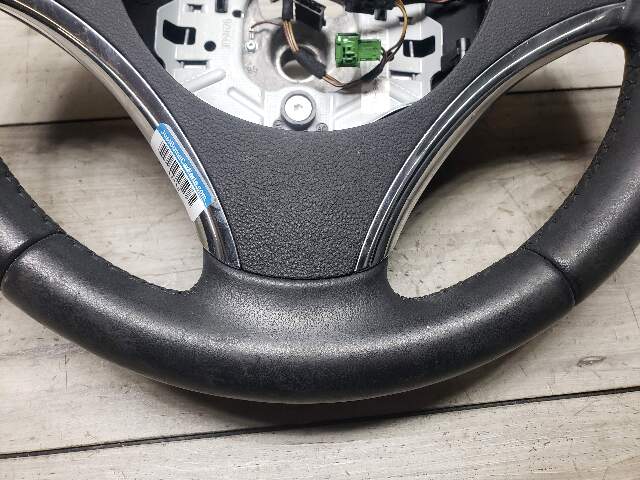 BMW 11-13 E93 335i Sport Leather Steering Wheel Black MT LCI