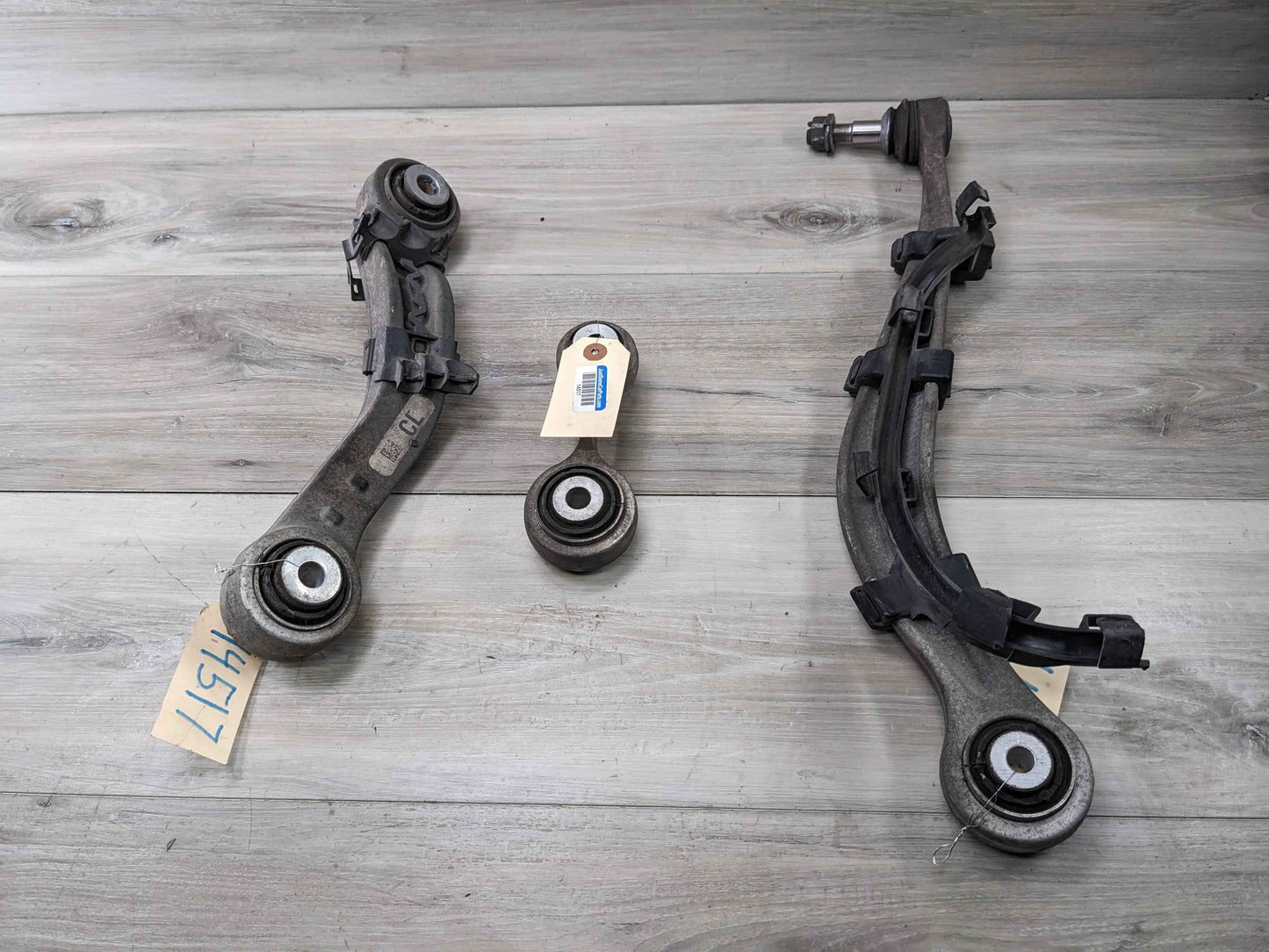 OEM BMW F06 F10 F12 Rear Left Lower Upper Suspension Control Arm SET