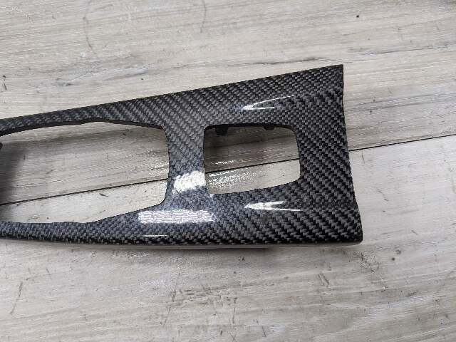 15-17 OEM BMW F33 F83 M4 Center Console Interior Trim Panel Carbon Fiber
