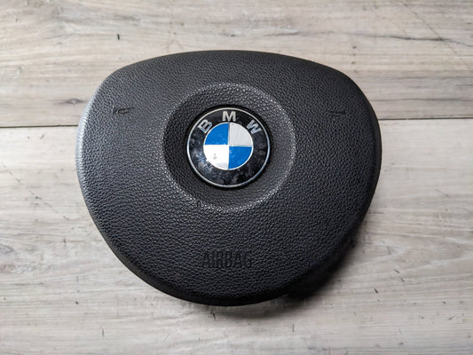 OEM BMW E82 E90 E92 E93 Front Driver SPORT Steering Wheel Airbag Air Bag Black