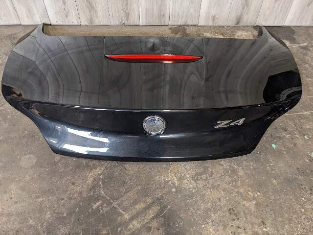 09-16 OEM BMW E89 Z4 Roadster Rear Trunk Lid Shell Panel Black