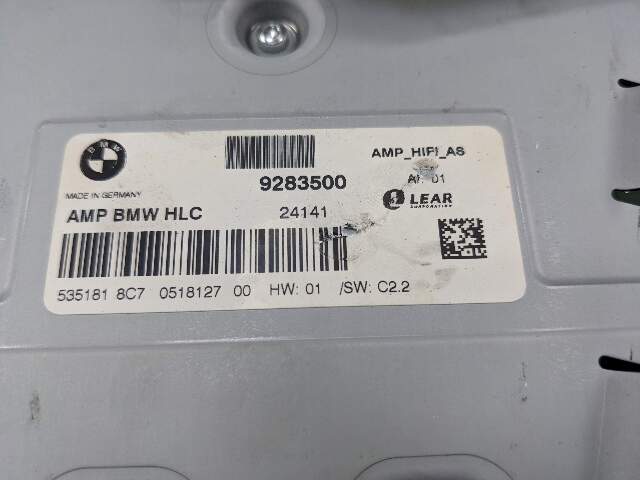 09-16 OEM BMW Z4 E89 28 30 35 Sedan Hi-Fi HiFi Stereo Audio Amplifier Amp