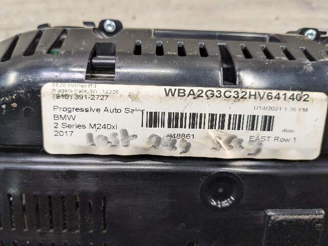 14-17 OEM BMW F22 F23 228 M235 M240 Speedometer Instrument Cluster Siemens VDO