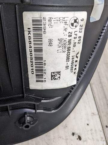 14-17 OEM BMW F22 F23 228 M235 M240 Speedometer Instrument Cluster Siemens VDO