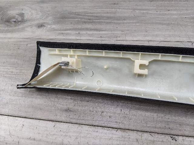 12-18 OEM BMW F30 F80 Front Right Passenger Black A Pillar Upper Trim Anthrazit