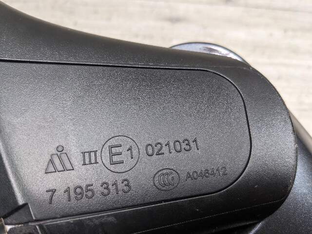 09-16 OEM BMW E89 Z4 Left Driver Side View Mirror Heated Auto Dim Grey