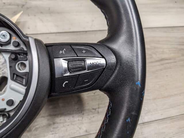 OEM BMW F80 F82 F87 M2 M3 M4 Steering Wheel M SPORT Black Leather w/o Shifters