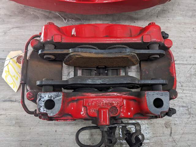 10-16 OEM Porsche Panamera Turbo S 4.4L AWD Front Rear Brembo Calipers Red SET