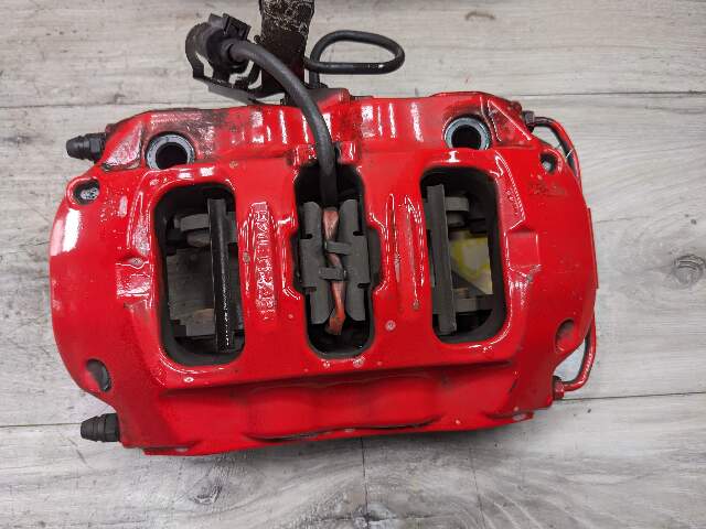 10-16 OEM Porsche Panamera Turbo S 4.4L AWD Front Rear Brembo Calipers Red SET