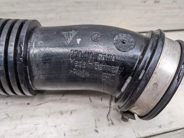 10-16 OEM Porsche Panamera Left Driver Side Engine Air Intake Turbo Hose Inlet