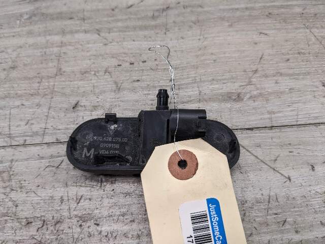 10-16 OEM Porsche Panamera Windshield Middle Wiper Nozzle Sprayer Jet
