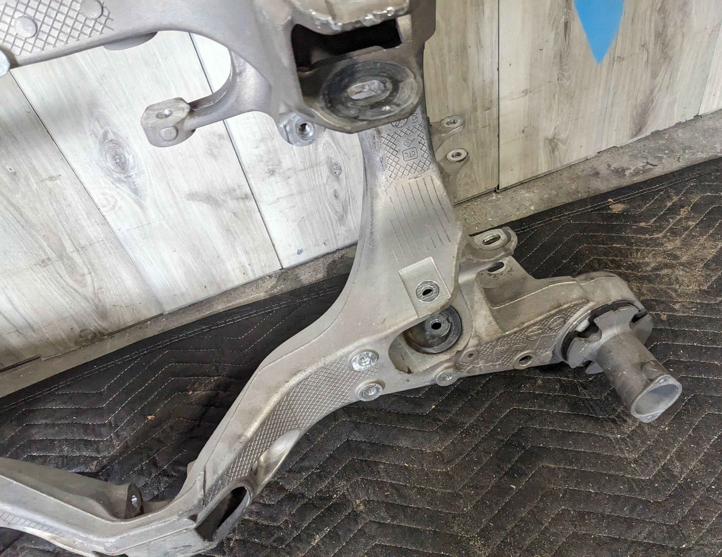 10-16 OEM Porsche Panamera Rear Subframe Differential Carrier Cross Member