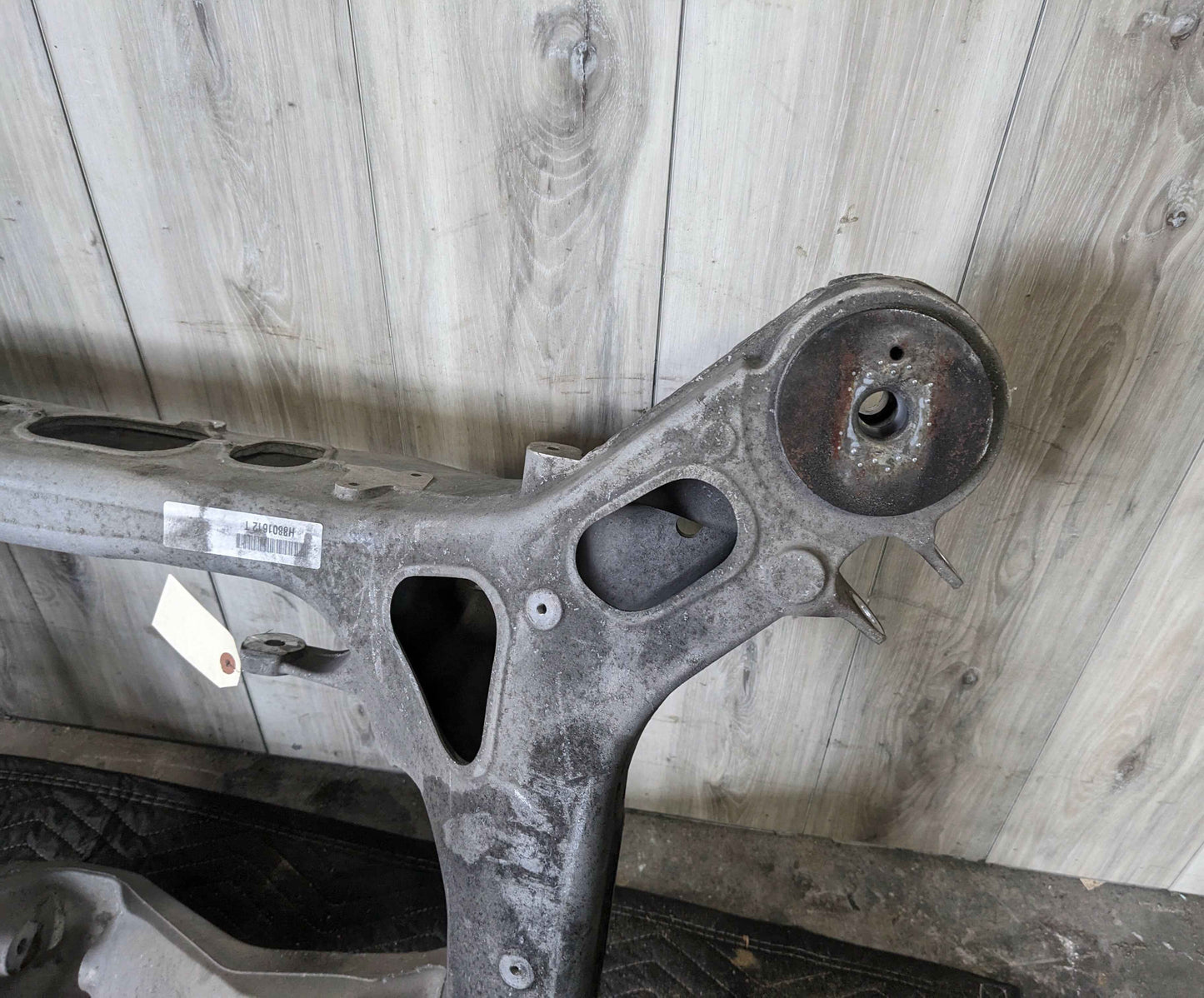 10-16 OEM Porsche Panamera Rear Subframe Differential Carrier Cross Member