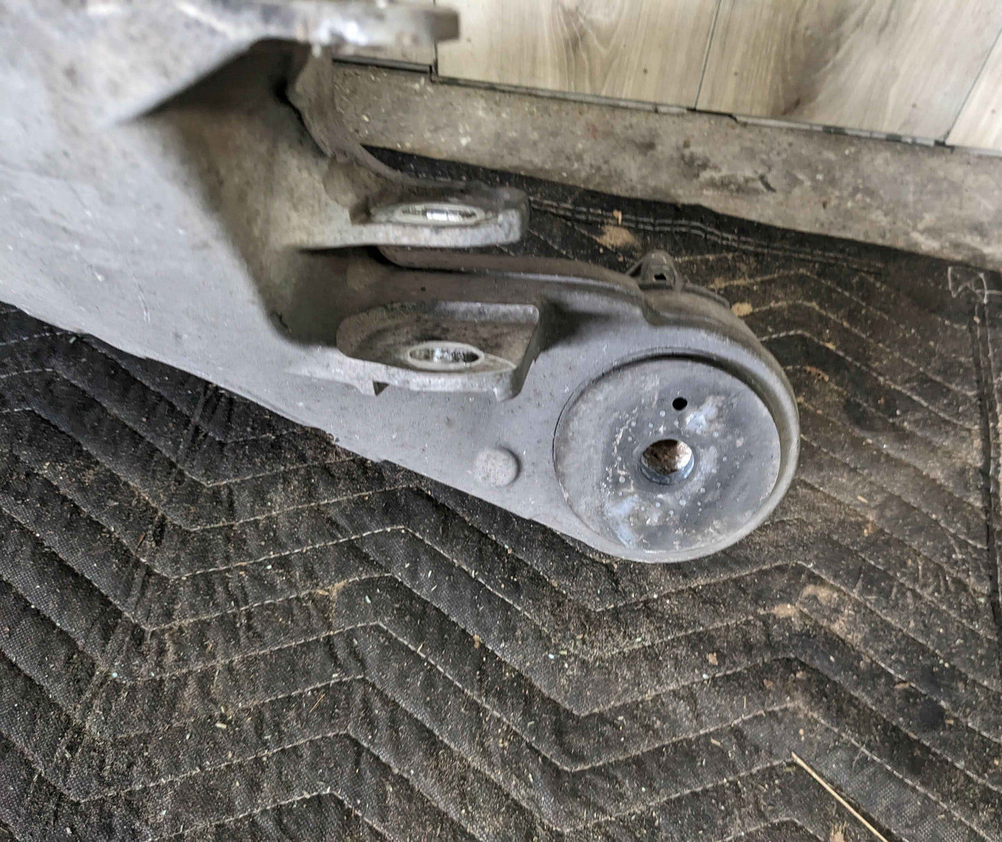 10-16 OEM Porsche Panamera Rear Subframe Differential Carrier Cross Member
