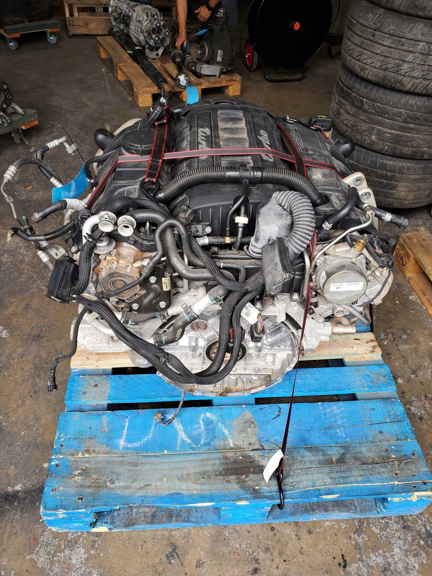 ENGINE MOTOR COMPLETE 4.8 AWD TURBO PORSCHE PANAMERA (2010-2013) 26k Miles!!