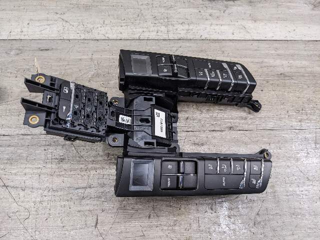 10-16 OEM Porsche Panamera Rear AC Control Swithch Panel Console