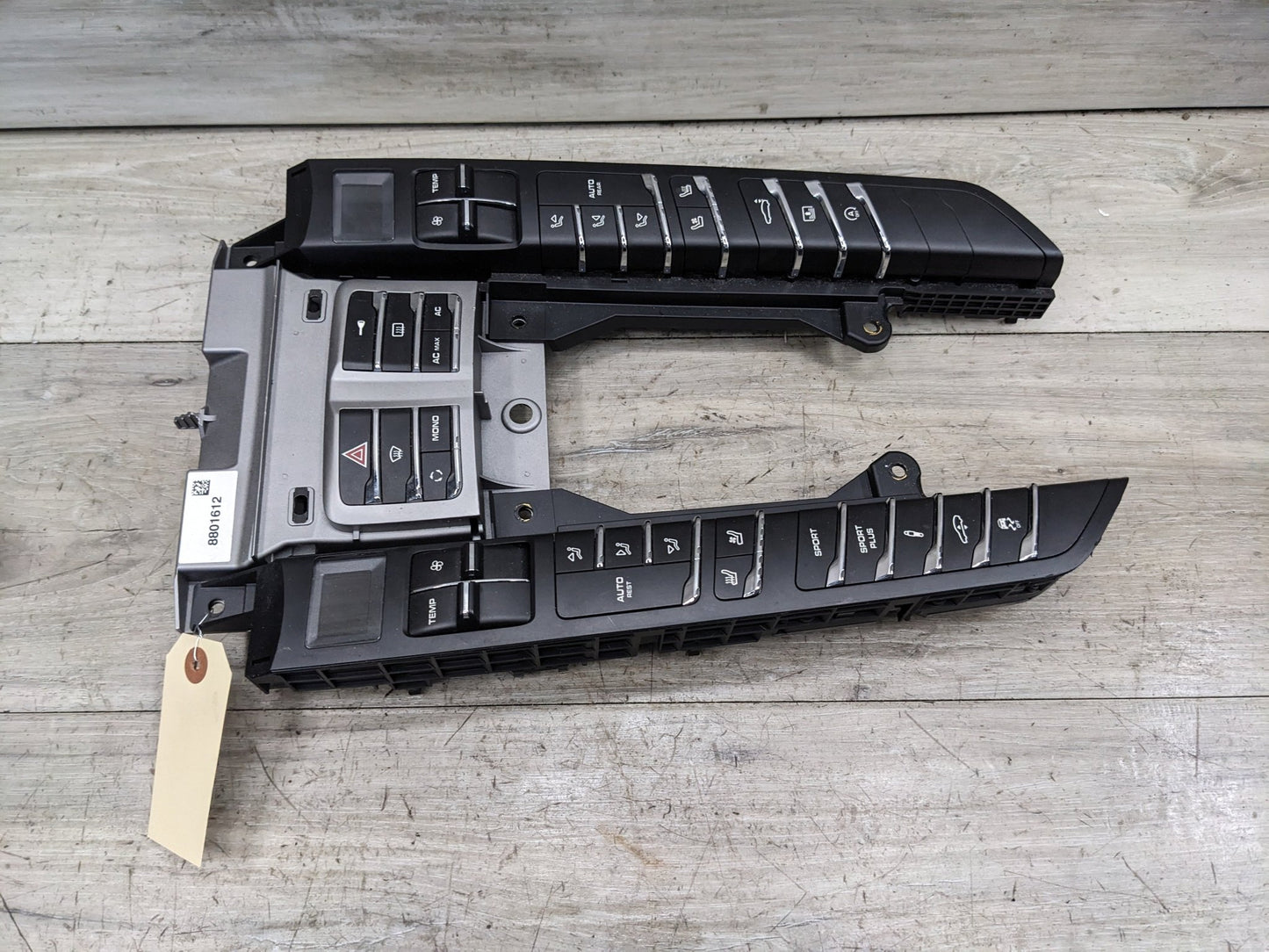 10-16 OEM Porsche Panamera Front Switch Panel Control Unit