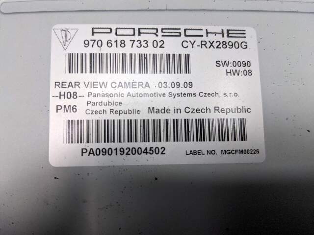 10-16 OEM Porsche Panamera Rear View Camera Computer Control Module Unit