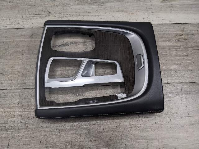 16-21 OEM BMW G11 G12 Center Console Shifter Bezel Trim Panel Cover LEATHER