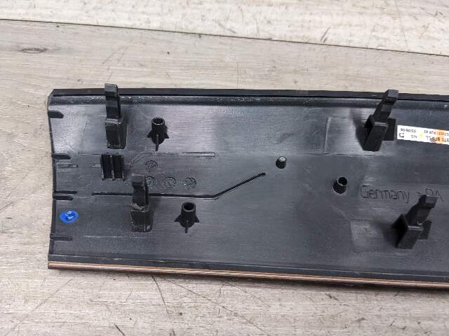 10-16 OEM Porsche Panamera Front Right Dash Board Panel Trim Wood Trim