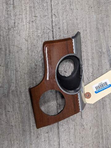 10-16 OEM Porsche Panamera Dash Ignition Key Hole Panel Trim Wood Trim