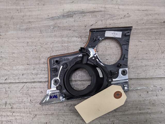 10-16 OEM Porsche Panamera Dash Ignition Key Hole Panel Trim Wood Trim