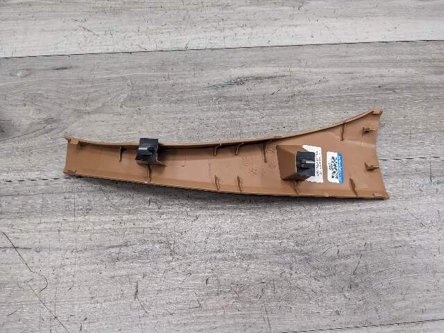 10-16 OEM Porsche Panamera Front Right Passenger Side A Pillar Cover Trim Beige